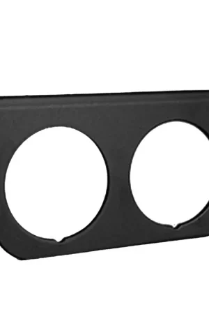 Autometer Gauge Mounting Panel Dual 2-1/16" Black Aluminum Markdown