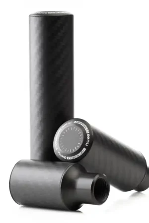 Cheap Nuke Performance Gear Knob Cavernous Carbon Matte Finish - Matte 70 - 95mm Length