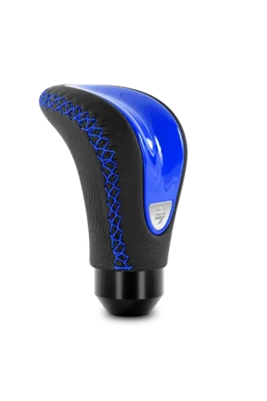 Momo Gear Knob Combat Evo Black/Blue In Demand