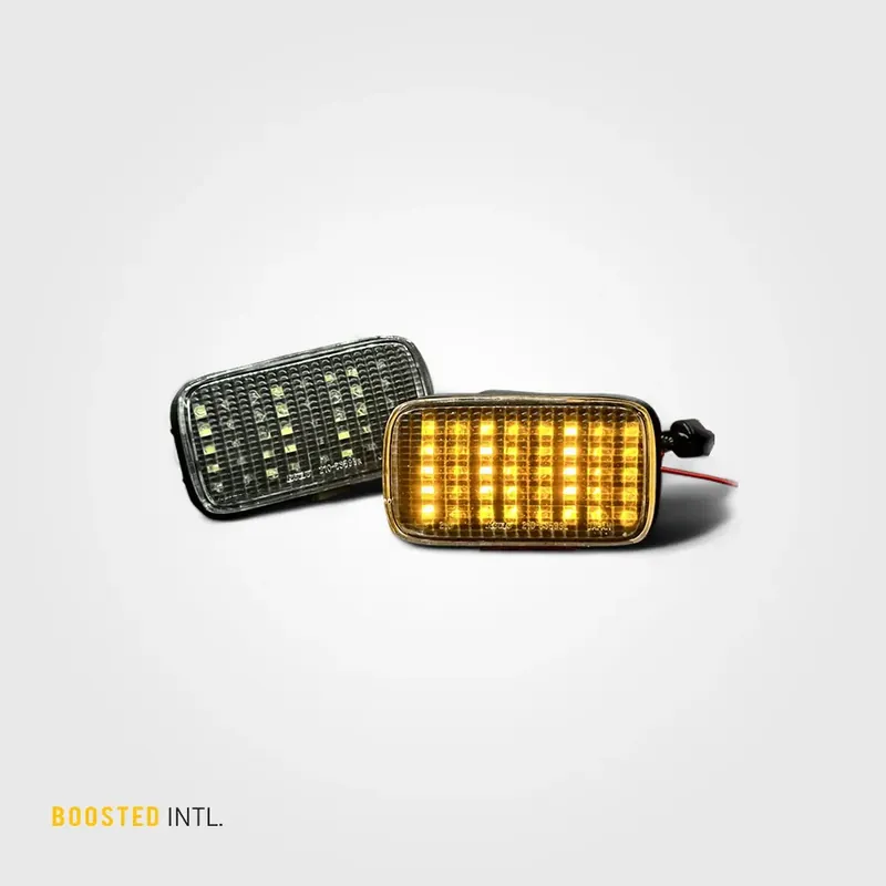 Discount Boosted International LED Front Indicator (Skyline R34 99-02) - R34 LED Bundle (Fog/Reverse, Boot Light & Front Indicators) No (Indicators Only)