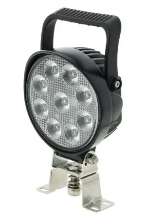 Wholesale Ignite LED Round Flood Beam Work Lamp W/ Handle & Switch 5,100 Lumens