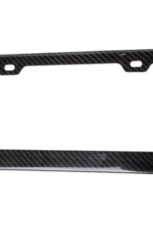 NRG NRG License Plate Frame - Dry Carbon Fiber Top Rated