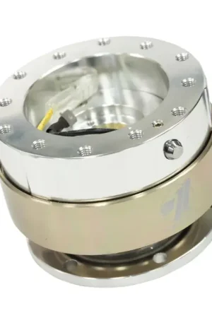 Grab Now NRG NRG Quick Release Gen 1.5 - Silver Body / Titanium Chrome Ring