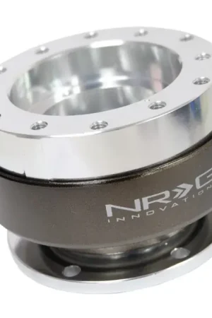 Crafted NRG NRG Quick Release Gen 2.0 - Silver Body / Chrome Ring SFI Spec 42.1