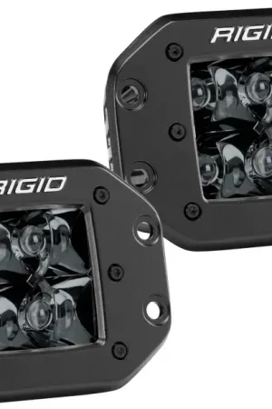 Best Seller Rigid Industries Rigid Industries D2 - Midnight Edition Flush Mount Spot Lights