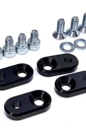 Handmade Platinum Racing Products US License Plates to JDM Adapter Bracket Billet Default Title