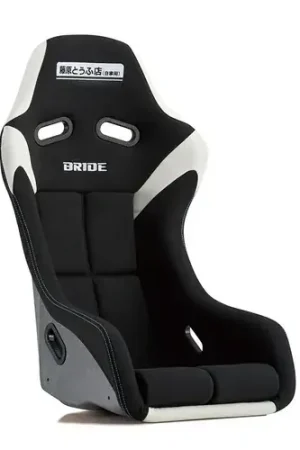 Bride Racing Zeta IV Classic X Fujiwaru Bucket Seat - Black/Silver Cheap