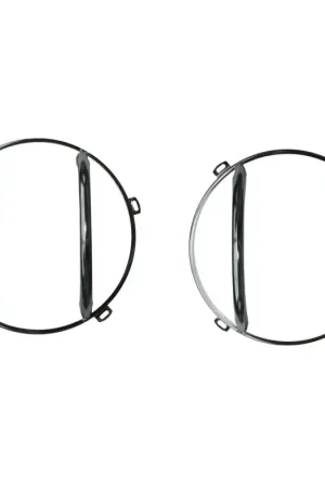 New Arrival Rugged Ridge 07-18 Jeep Wrangler JK Stainless Steel Headlight Euro Guard Kit