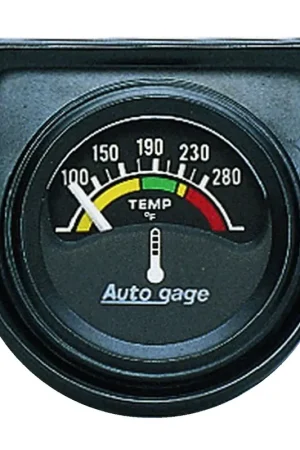 Autometer 1-1/2" Water Temperature 100-280 °F Air-Core Short Sweep Auto Gage Today Only