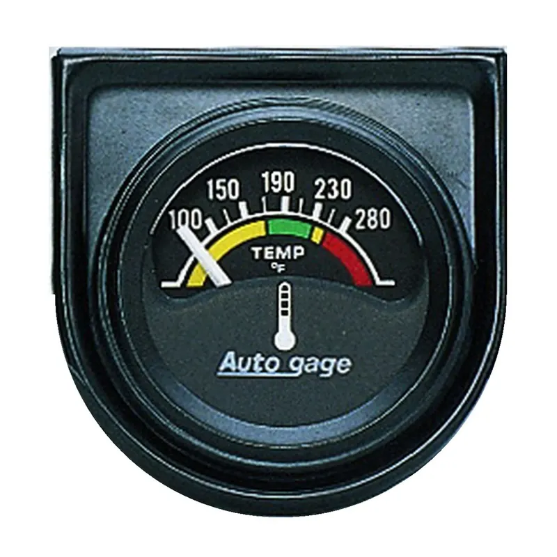 Autometer 1-1/2" Water Temperature 100-280 °F Air-Core Short Sweep Auto Gage Today Only
