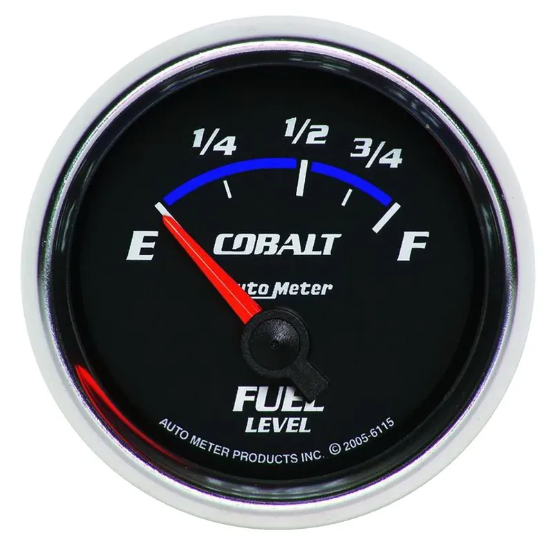 Certified Autometer 2-1/16" Fuel Level 73 E 8-12F ohm Air-Core Cobalt