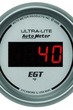 Autometer 2-1/16" Pyrometer 0-2000 °F Ultra-Lite Digital Hot Picks