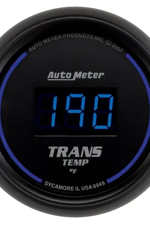 Last Chance Autometer 2-1/16" Transmission Temperature 0-340 °F Cobalt Digital