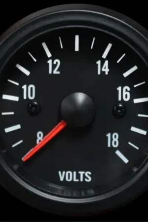 Latest ProSport 2-1/16in Volt Gauge Clear Lens White LED