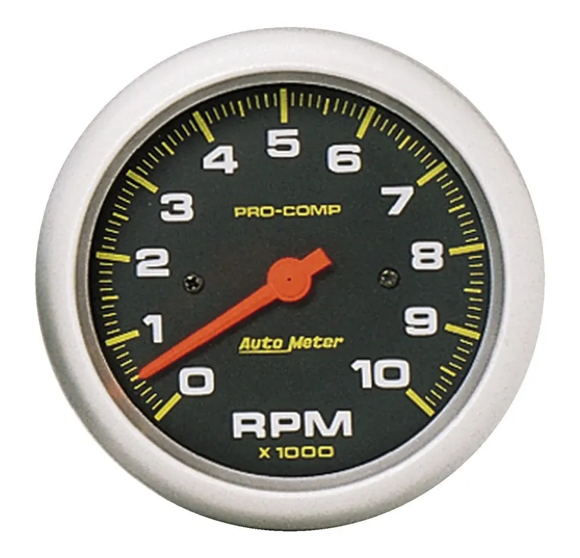 Autometer 3-3/8" In-Dash Tachometer 0-10,000 RPM Pro-Comp Budget