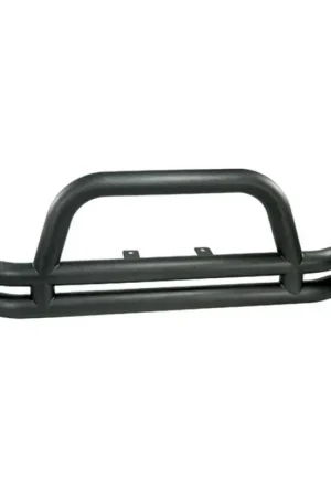 Rugged Ridge 3-In Dbl Tube Front Bumper Black 76-06 CJ &Jeep Wrangler Next Day Delivery