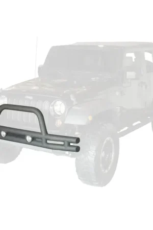 Rugged Ridge 3in Double Tube Front Bumper 07-18 Jeep Wrangler Instant Buy