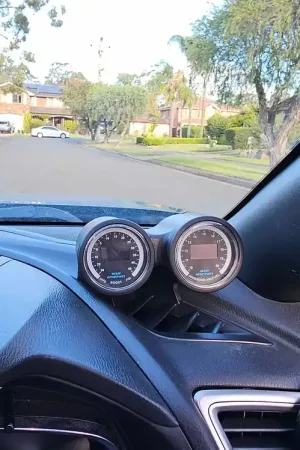 Andro Motorsports 52mm Dual Demister Vent Gauge Pod (Mazda 3 14-18) Free Shipping