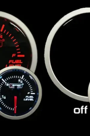 Free Returns ProSport 52mm Electrical Fuel Level Gauge - Amber/White