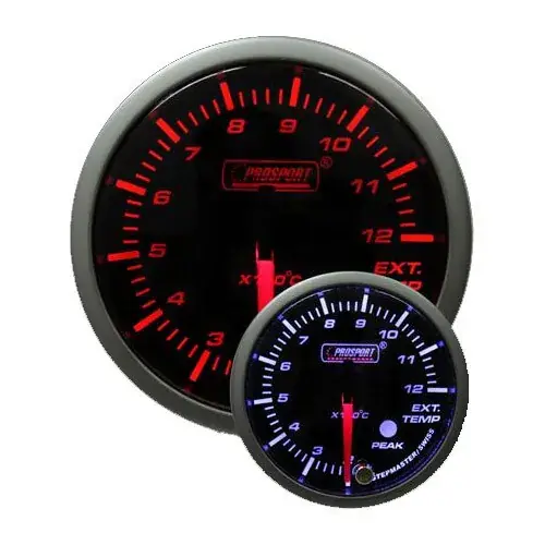 Top Pick ProSport 52mm Exhaust Gas Temperature Gauge - Amber/White - Fahrenheit