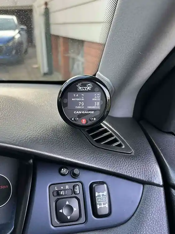 Free Returns Andro Motorsports 52mm Single Demister Vent Gauge Pod (EVO 7/8/9 01-07)