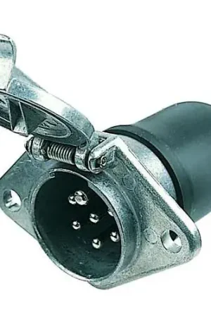 Shop Now Hella 7 Pin H/Duty Trailer Socket Din Iso Metal