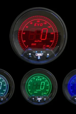 While Supplies Last ProSport 85mm Premium EVO Electrical Speedometer - Multi-colour