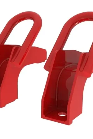 Limited Edition aFe aFe Front Tow Hook Red 2022 Toyota Tundra 3.5L V6