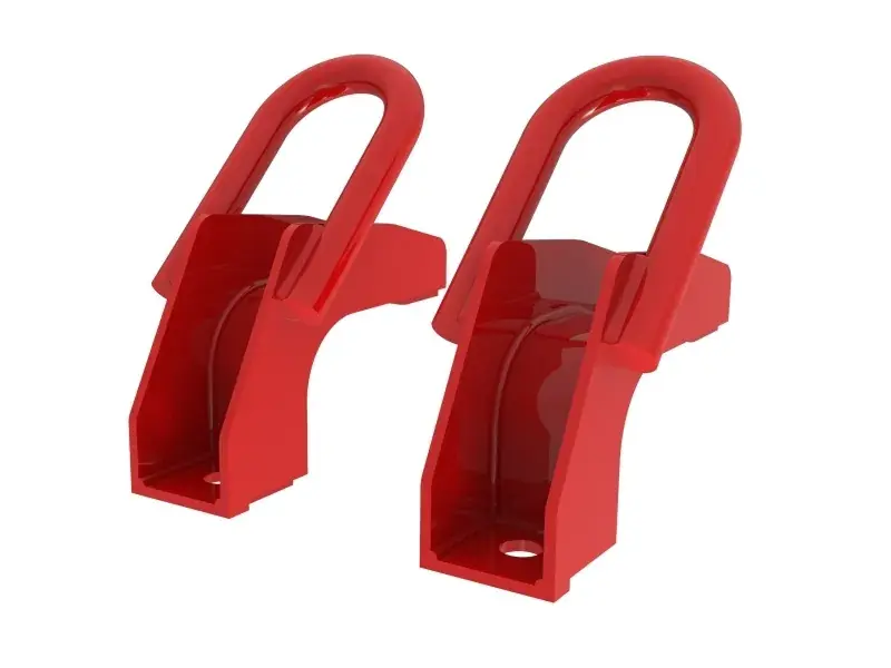 Limited Edition aFe aFe Front Tow Hook Red 2022 Toyota Tundra 3.5L V6