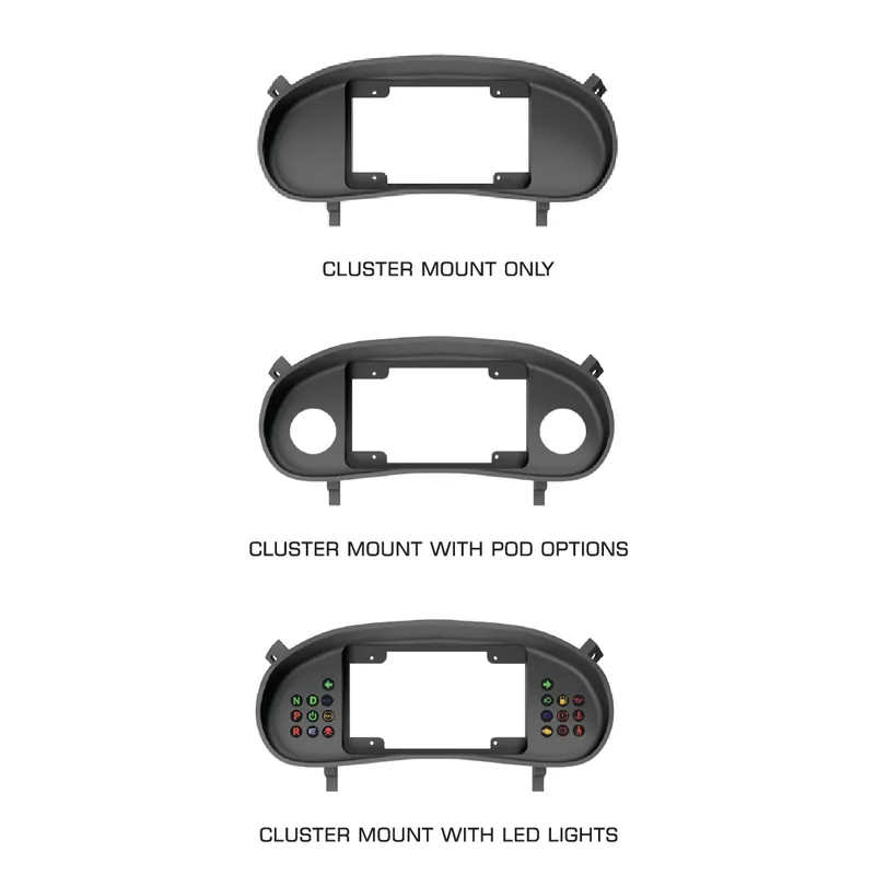 PowerTune Digital Cluster Mount (Commodore/Monaro VT-VX-VU) Certified