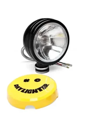 Special Discount KC HiLiTES Daylighter 6in. Halogen Light 100w Spread Beam (Single) - Black SS