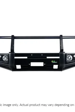 Ironman 4x4 Deluxe Commercial Bull Bar - Black (Pajero NW-NX) Free Returns