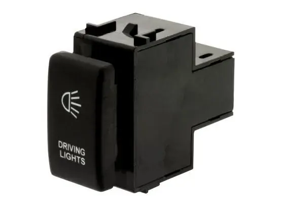 Hulk 4x4 Driving Light Push Button Switch - Amber (Pathfinder/Navara 05-18) Premium