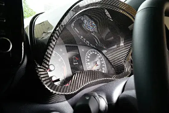 Andro Motorsports Drycarbon Meter Hood Cover 2pcs (Yaris GR 20+) Low Price