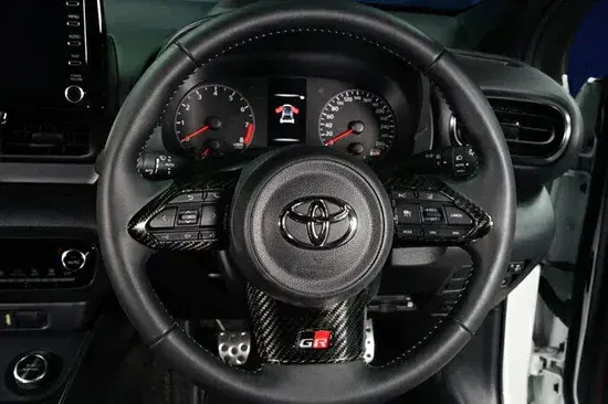 Brand New Andro Motorsports Drycarbon Steering Wheel Cover 3pcs (Yaris GR 20+)
