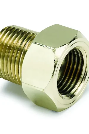 Autometer Fitting Adapter 3/8" NPT Male Brass for Mech. Temp. Gauge Holiday Sale