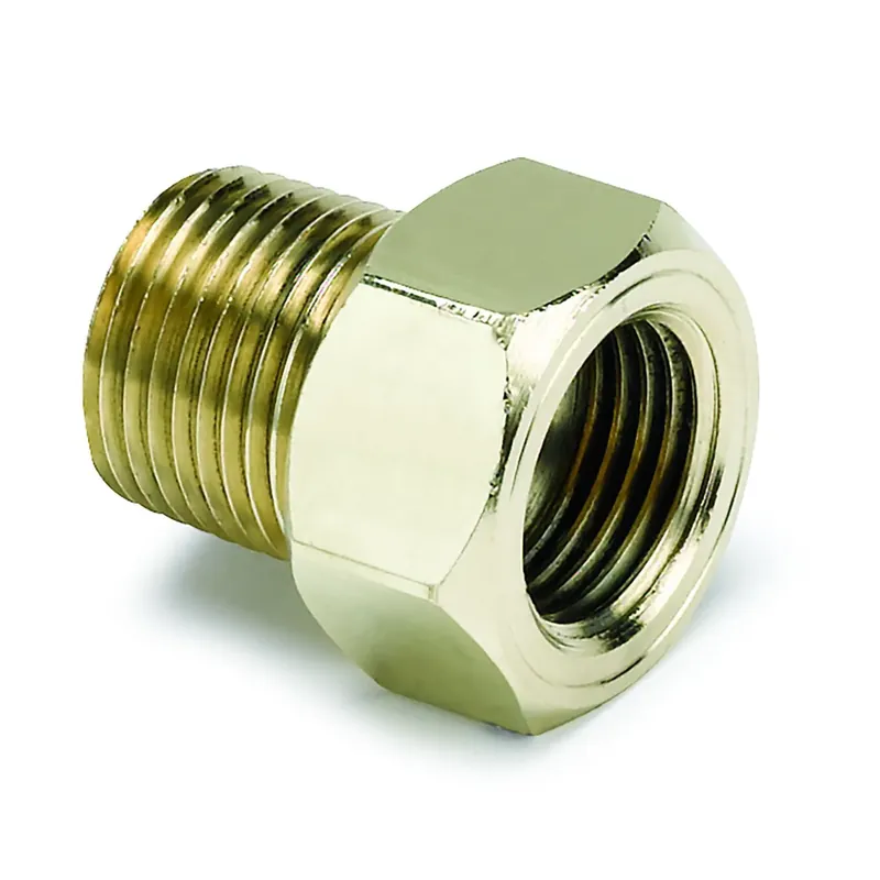 Autometer Fitting Adapter 3/8" NPT Male Brass for Mech. Temp. Gauge Holiday Sale