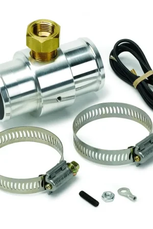 Autometer Fitting Adapter Radiator Hose 1.5" 3/8" NPTF Female Aluminum Special Offer