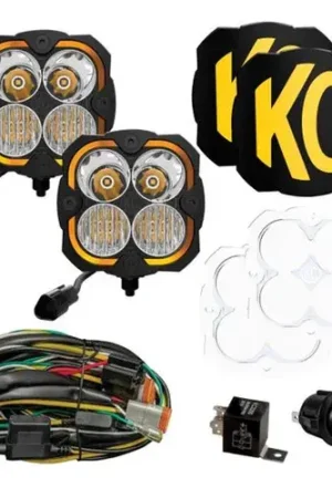 KC HiLiTES FLEX ERA 4 - 2-Light Master Kit While Supplies Last
