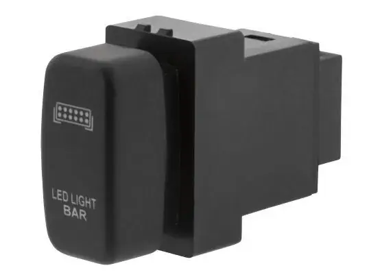 Hulk 4x4 Light Bar Push Button Switch - Blue (Pajero/Triton 02-15) Order Now