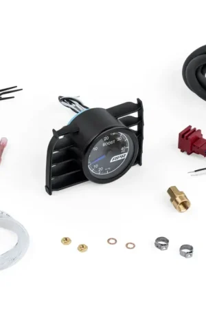 Express Delivery APR MK7 Mechanical Boost Gauge System Blue Fits Volkswagen Golf 15-21, Golf Alltrack 17-19, Golf R 15-19, Golf SportWagen 15-19, GTI 15-21