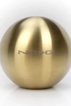 NRG NRG Chrome Gold Titanium Round Shifter Heavy Weight Express Delivery