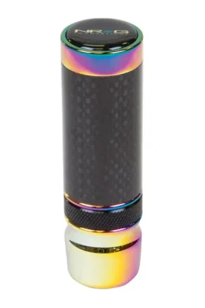 NRG NRG Slimboy Adjustable Shift Knob (M10X1.25) Nissan / Mazda / Toyota - Carbon Fiber / Neochrome Clearance