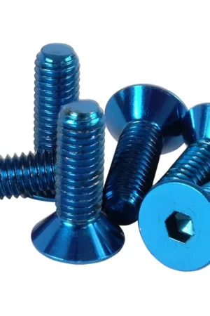 NRG NRG Steering Wheel Screw Upgrade Kit (Conical) - Blue Trending