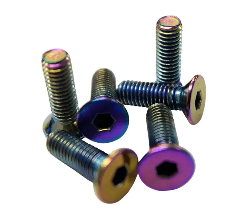 Instant Buy NRG NRG Steering Wheel Screw Upgrade Kit (Conical) - Neochrome