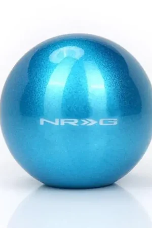 Brand New NRG NRG Teal Sparkly Painted Titaniumround Shifter Heavy Weight