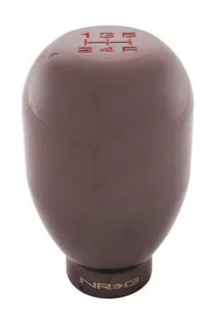 Premium NRG NRG Universal Shift Knob 42mm - Heavy Weight 480G / 1.1Lbs. - Black Chrome (5 Speed)