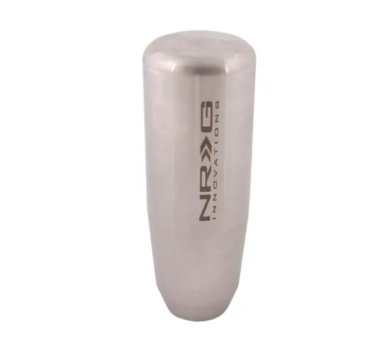 NRG NRG Universal Short Shifter Knob - 3.5in. Length / Heavy Weight .85Lbs. - Silver Today Only