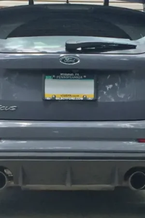 Place Order Rally Armor Rally Armor 12-19 Ford Focus ST / 16-19 RS Black UR Mud Flap w/Nitrous Blue Logo