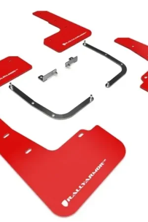 Rally Armor Rally Armor 19-21 Hyundai Veloster Turbo/2.0/R-Spec Red UR Mud Flap w/White Logo Save Now